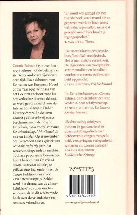 De Vriendschap Connie Palmen 9789044620450 Boeken