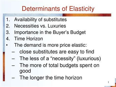 Importance of price elasticity. A Refresher on Price ...