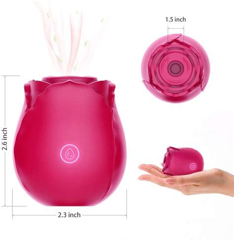 Rose Sex Toy Rose Sucking Vibrator For Women Rose Vibrator Etsy