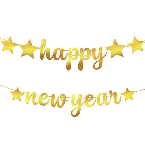 buy katchon gold happy new year banner no diy 10 feet shiny happy new year sign for new
