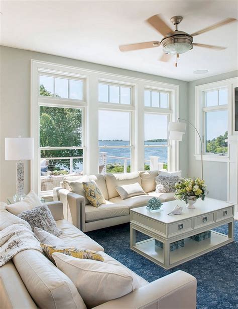 77 Comfy Coastal Living Room Decorating Ideas Page 26 Of 79