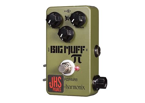 Jhs Green Russian Big Muff Reissue With Moscow Mod Reverb Uk