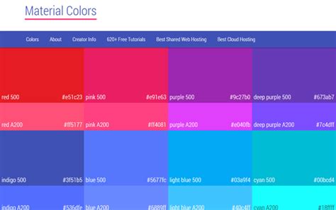 Useful Tools For Creating Material Design Color Palettes Free Php