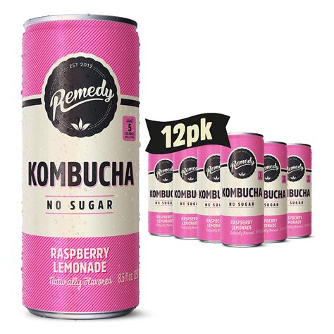 Buy Remedy Kombucha Tea Drink Sugar Free Keto Vegan And Gluten Free