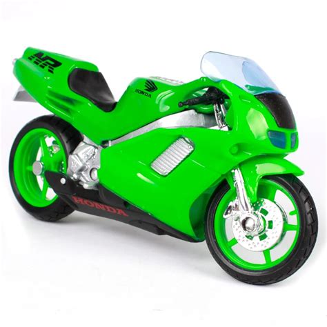 Maisto 118 Honda Nr Motorcycle Toy Bright Green Motorbike Model For