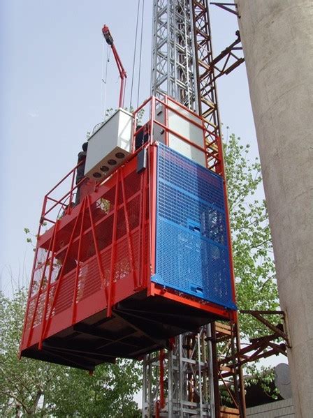 Personalize Construction Lifting Equipment Hoist Elevator Material Lifts