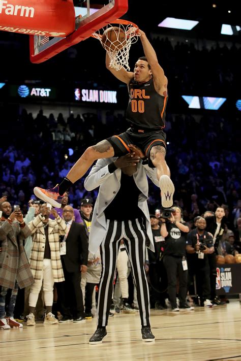 Tacko Fall Made His Mark At The Nbas Slam Dunk Contest The Boston Globe