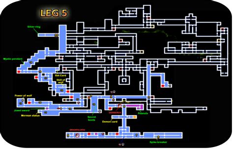 Castlevania Symphony Of The Night Map Walkthrough Maping Resources
