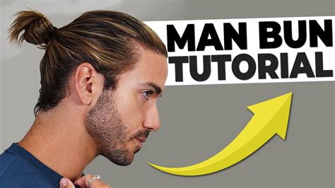 How To Get A Man Bun 2021 Mens Long Hairstyle Tutorial Ny Beauty