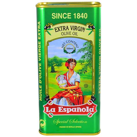 Aceite Oliva La EspaÑola Extra Virgen Lata De 500 Ml Disco