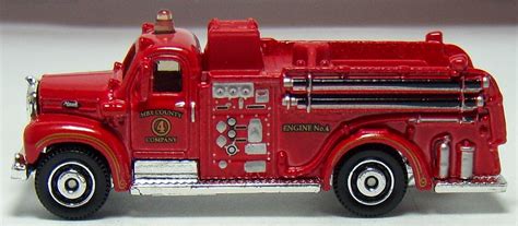 Matchbox 1963 Mack Model B Fire Engine And Seagrave Fire Truck