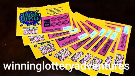 › nys lottery scratch off codes. LOOSE CHANGE $1 NY LOTTERY SCRATCH OFFS (Set of 10) PART 2 ...