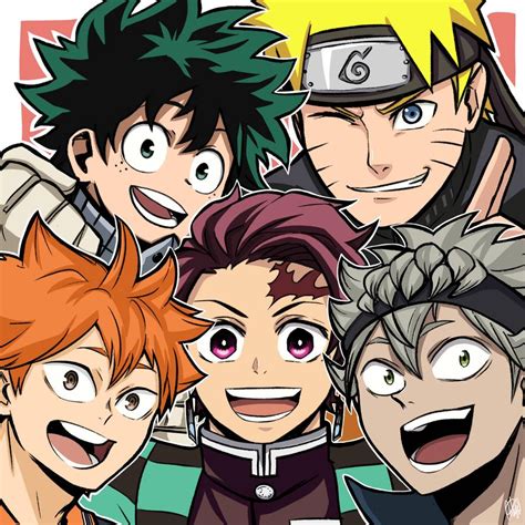 Weekly Shonen Jump Boys 1 By Ambarsenpai On Deviantart Anime Anime
