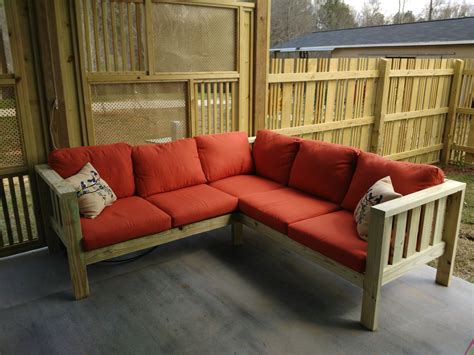 Diy Outdoor Sectional Sofa Plans
