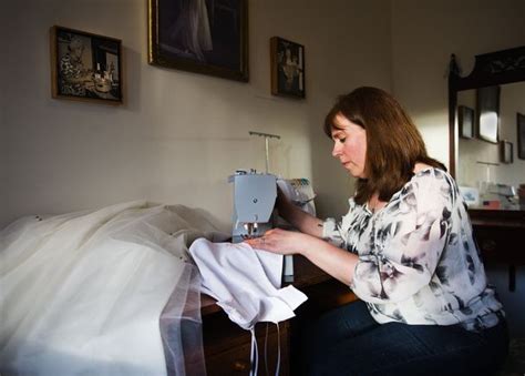 A woman is transforming old wedding dresses and other donated clothes into little gowns for stillborn and miscarried babies. Woman Transforms Wedding Dresses Into Burial Gowns For ...