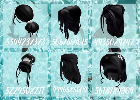 The Best 26 Cute Bloxburg Hair Codes Black Learnspecialpic