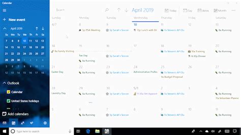 Most of them have the same two basic functions: Windows 10 Tip: Searching within the Calendar app ...