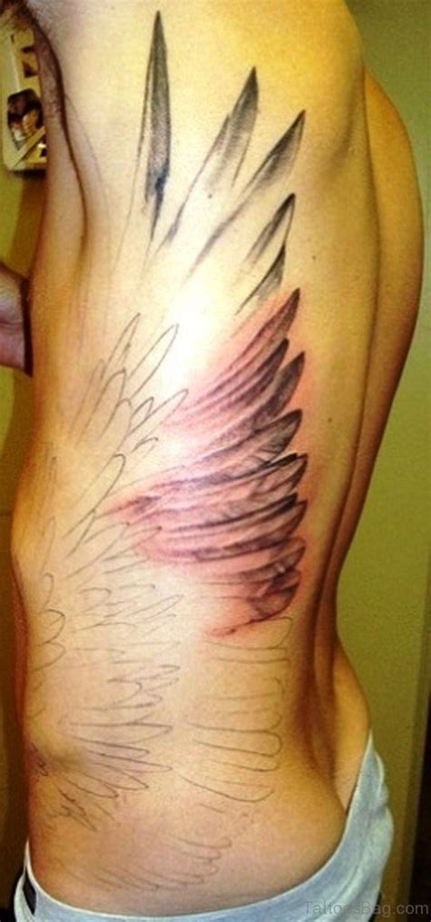 41 Best Wings Tattoos On Rib