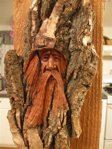 Spirit Dremel Wood Carving Wood Spirit Wood