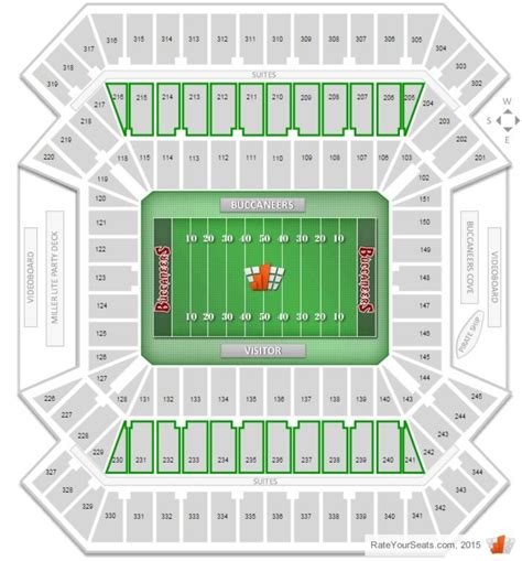 Where Are The Club Seats At Raymond James Stadium And What Is The Price
