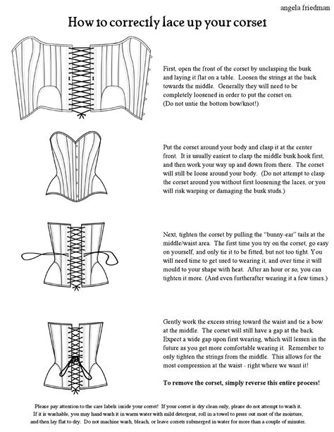 Corset Lacing How To Corset Sewing Pattern Lace Corset Dress Corset