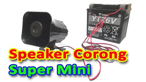 Speaker Toa Super Mini Untuk Jualan Keliling Youtube