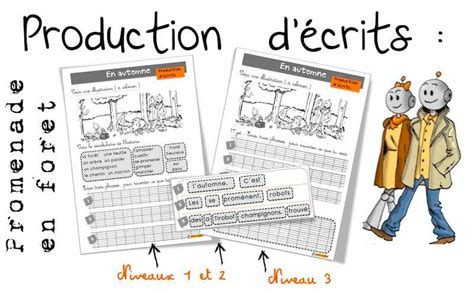Production d’écrits  l’Automne  Production d écrit ce1, Bout de gomme
