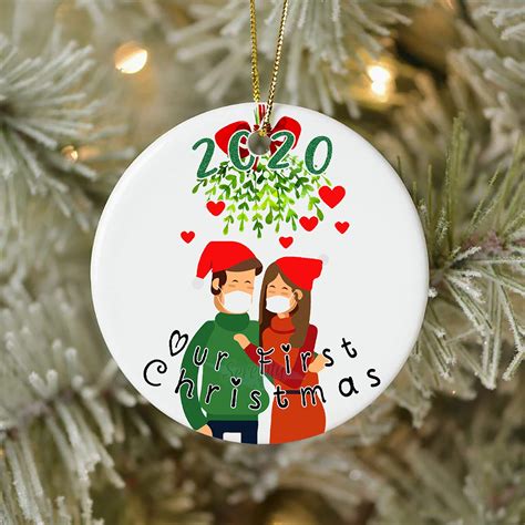 Check out our first christmas ornament married selection for the very best in unique or custom, handmade pieces from our ornaments shops. Christmas Ornaments Our First Christmas 2020 Funny ...