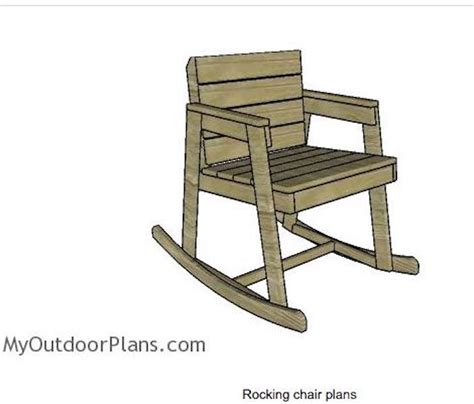 Outdoor Rocking Chair Free Woodworking