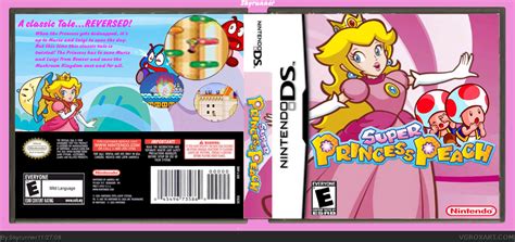 Super Princess Peach Nintendo Ds Box Art Cover By Skyrunner