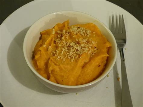 Purée de patates douces