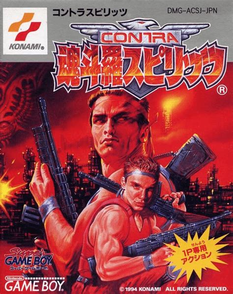 Buy Contra Spirits For Gameboy Retroplace