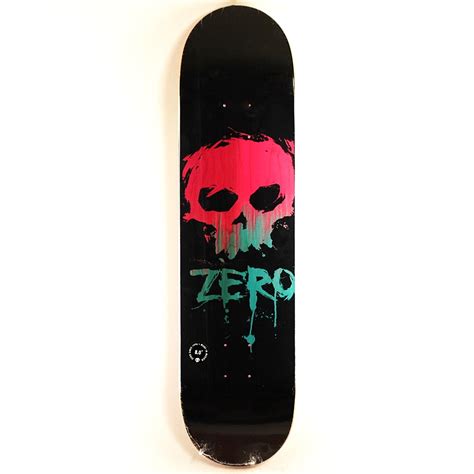 Zero Blood Skull Deck 2 Tone 80 Forty Two Skateboard Shop