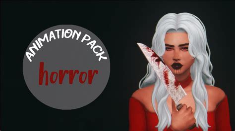 Horror Animation Pack Sims 4 Youtube