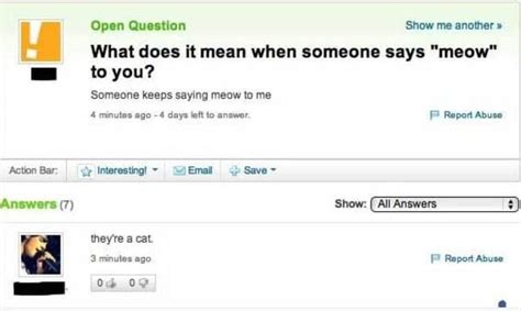 31 funny yahoo answers that might have you questioning things as well