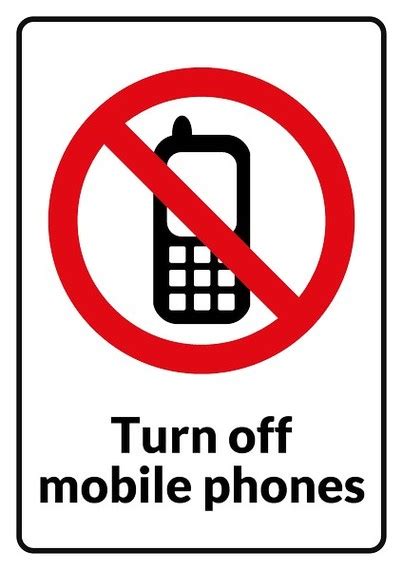 No Cell Phone Use Signs Clipart Best