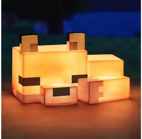 Paladone Minecraft Fox Light Lamper Billig