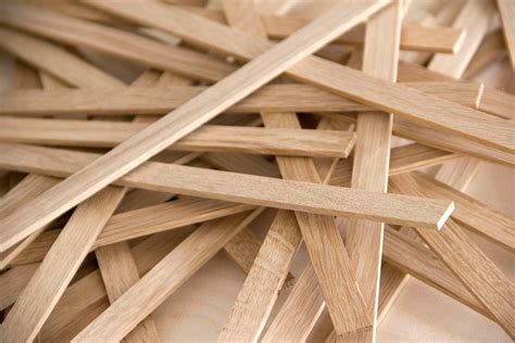 Kumiko Strips Calibrated Kumiko Wooden Strips Oak 710mm Awe