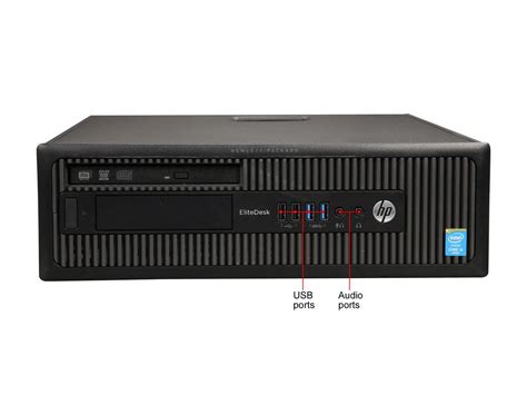 Refurbished Hp Desktop Computer Elitedesk 800 G1 Intel Core I5 4th Gen