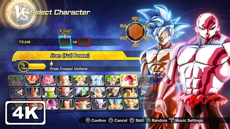 dragon ball xenoverse 2 all 100 characters and dlc 2021 all stages unlocked 4k 60 fps youtube
