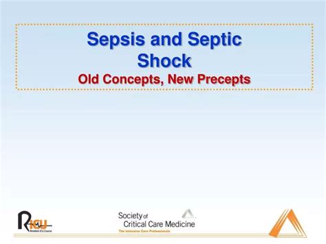 Ppt Sepsis And Septic Shock Old Concepts New Precepts Powerpoint Presentation Id