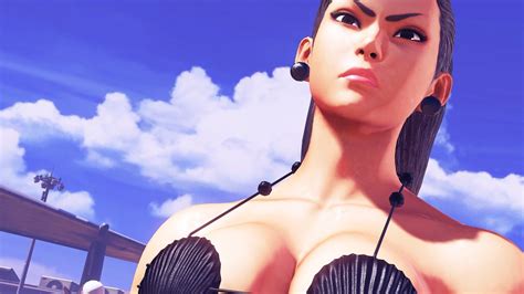 Street Fighter V Cammyguile Vs Chunliurien Chunli Swap Mod Chunli Seashell Bikini 2 Youtube