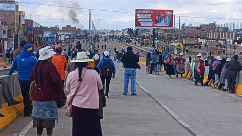 Población Aymara Llegará Hoy A Puno Para Iniciar Protestas Contra El