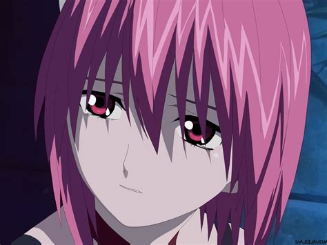 Wallpaper Id 751908 Anime Girls Anime Red Eyes Pink Hair Elfen Lied 720p Lucy Nyu Free