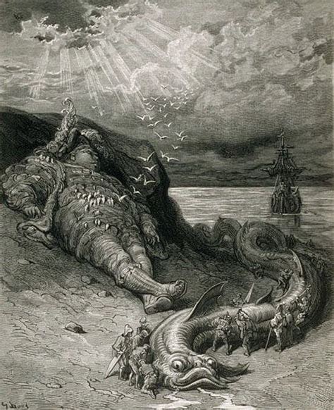 Sleeping Giants Gustave Dore Paul Gustave Doré Artwork Painting