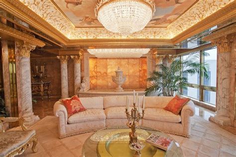 Exclusive Pictures Of Donald Trumps Mansion Decorated With 24k Gold