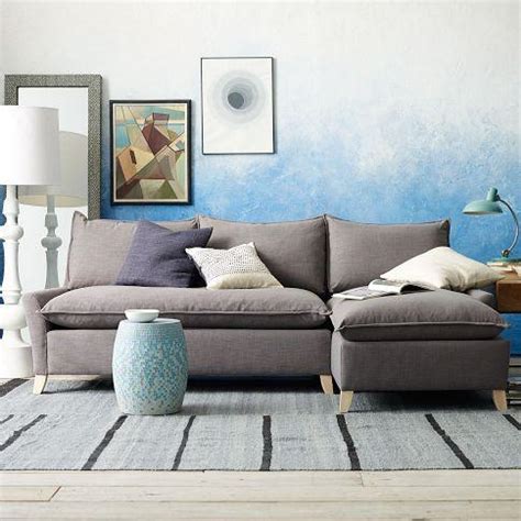 bliss  filled sectional west elm