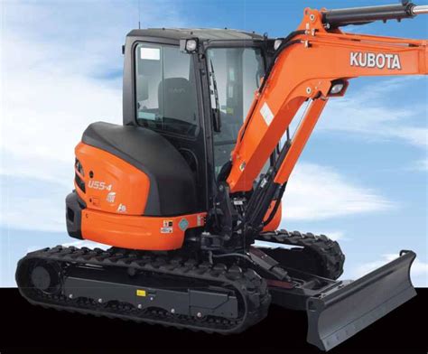 Kubota U55 4 Excavator Specs 2019 2021 Diggers Lectura Specs