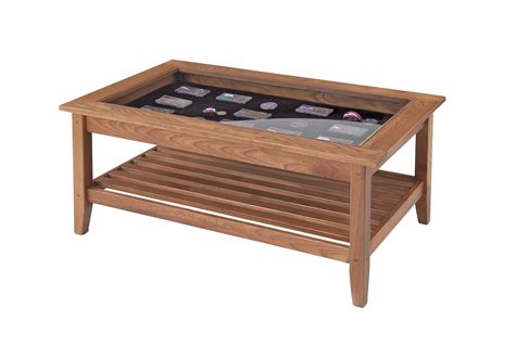 Glass And Oak Coffee Tables Foter