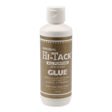 Adhesive Hi Tack Glue Original 250ml 6 Hi Tack Groves And Banks